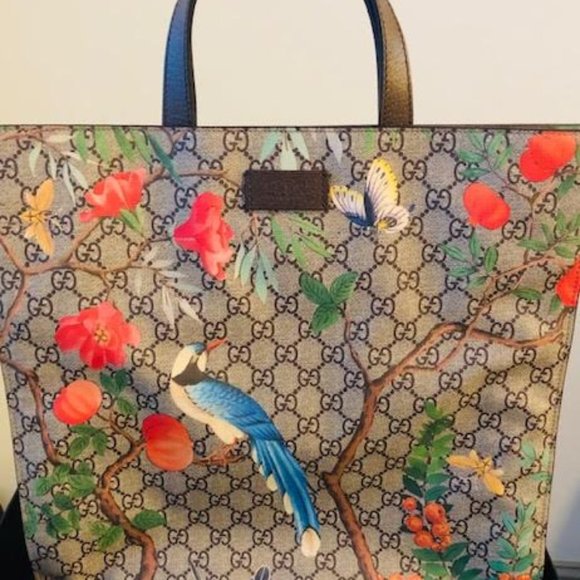 Gucci Handbags - Gucci Tian Bird Tote